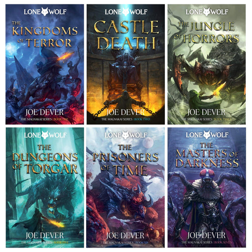 Lone Wolf Series by Joe Dever (Books 6-8 & 10-12) Collection 6 Books Set - Ages 9-16 - Paperback
