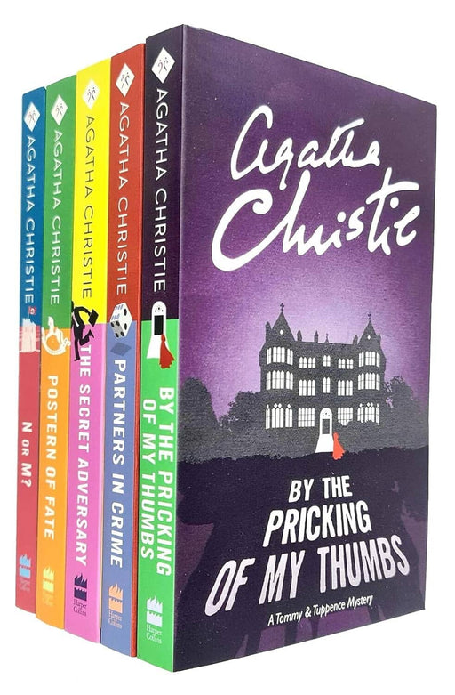 A Tommy and Tuppence Mystery Series by Agatha Christie 5 Books Collection Set - Fiction - Paperback
