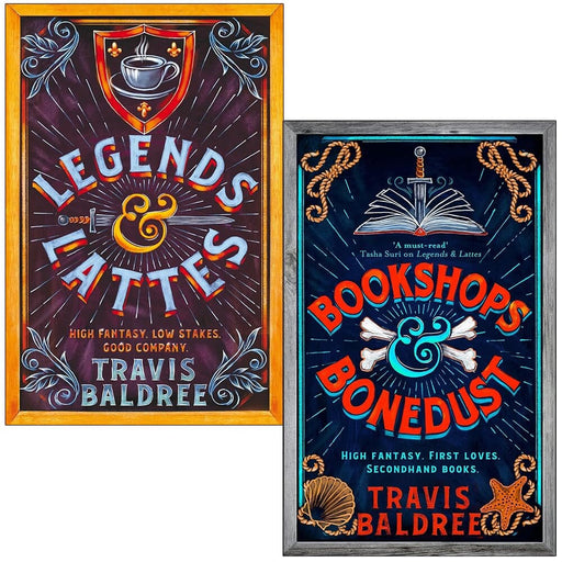 Legends & Lattes Series by Travis Baldree 2 Books Collection Set - Fiction - Paperback