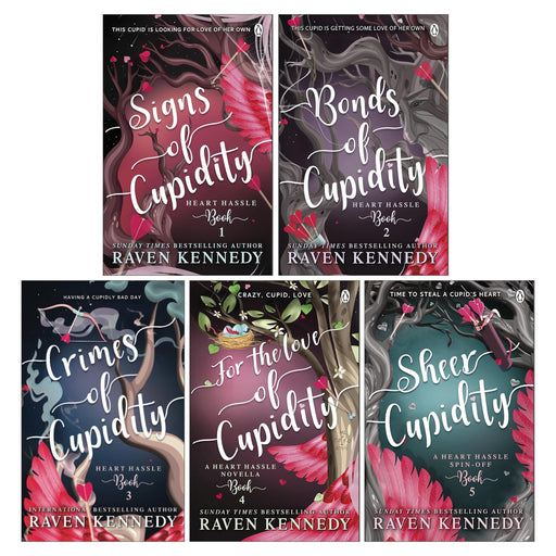 Heart Hassle Series by Raven Kennedy 5 Books Collection Set - Fiction - Paperback