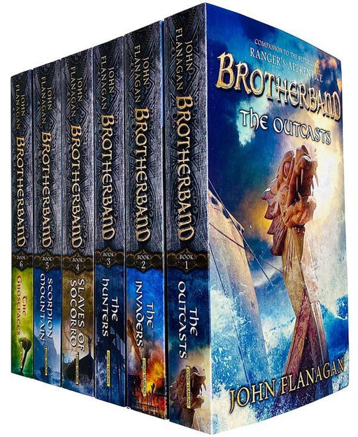 Brotherband Chronicles By John Flanagan Collection 6 Books Set - Ages 9-11 - Paperback