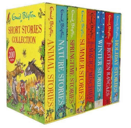 Bumper Short Story Collection 8 Books Box Set Including Over 200 Stories By Enid Blyton - Ages 5-11 - Paperback