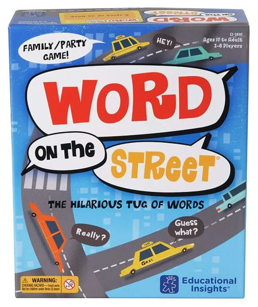 Word on the Street®: The Hilarious Tug Of Words Game By Educational Insights - Ages 10+