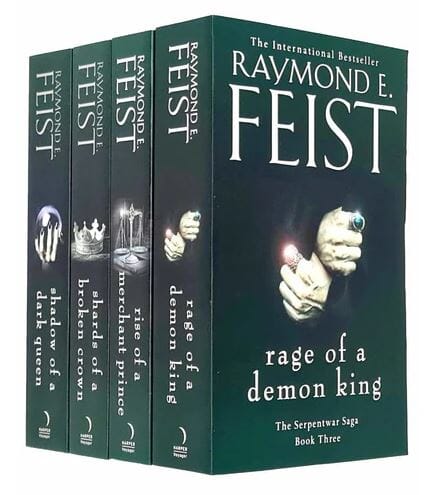 Riftwar Cycle: The Serpentwar Saga Series By Raymond E. Feist 4 Books Collection Set - Fiction - Paperback