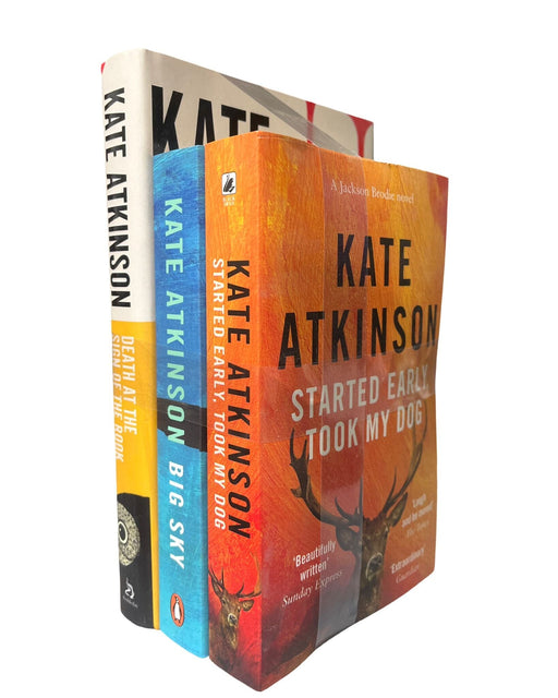 Damaged - Jackson Brodie Series (Book 4-6) By Kate Atkinson: 3 Books Collection Set - Fiction - Paperback - T 33