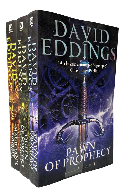 Damaged - The Belgariad Series By David Eddings Book 1 To 3 Collection 3 Books Set - Ages 12-15 - Paperback - 31
