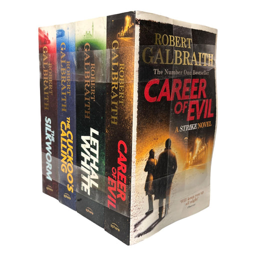 Damaged - Cormoran Strike by Robert Galbraith 4 Books Collection Set - Fiction - Paperback - T 33