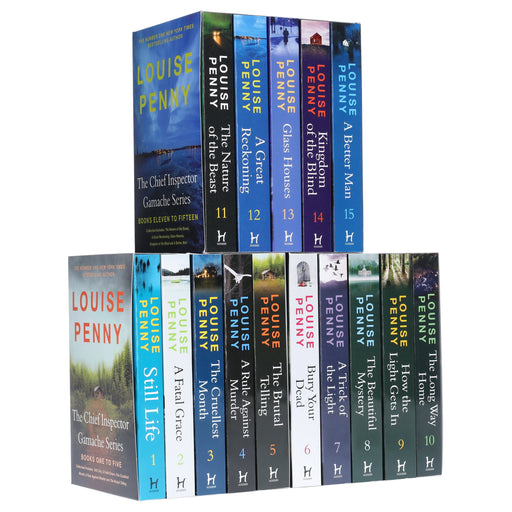 Chief Inspector Gamache Mystery Series (Book 1-15) by Louise Penny: 15 Books Collection Box Set - Fiction - Paperback