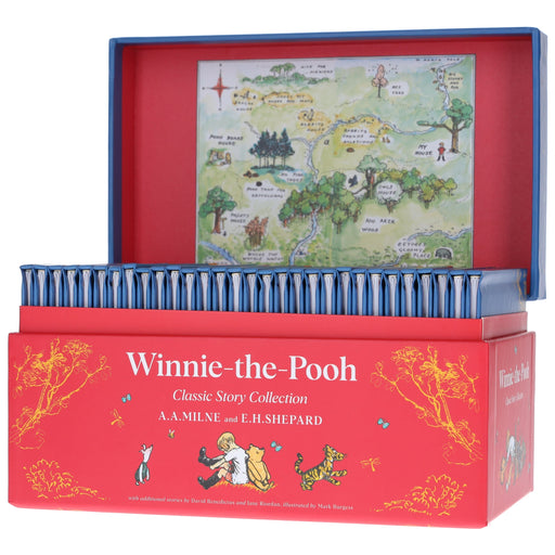 Winnie The Pooh illustrated Classic Story Collection: 30 Books Box Set - Ages 5-9 - Hardback