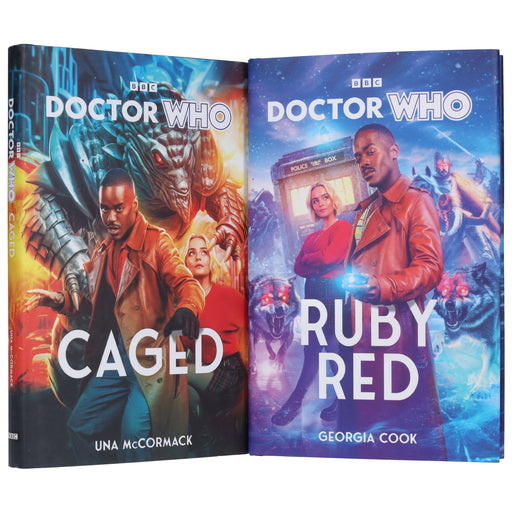 Doctor Who: Ruby Red & Caged By Georgia Cook & Una McCormack 2 Books Collection Set - Ages 16+ - Hardback