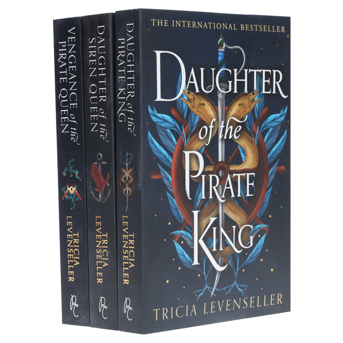 Daughter of the Pirate King Series By Tricia Levenseller 3 Books Collection Set - Fiction - Paperback