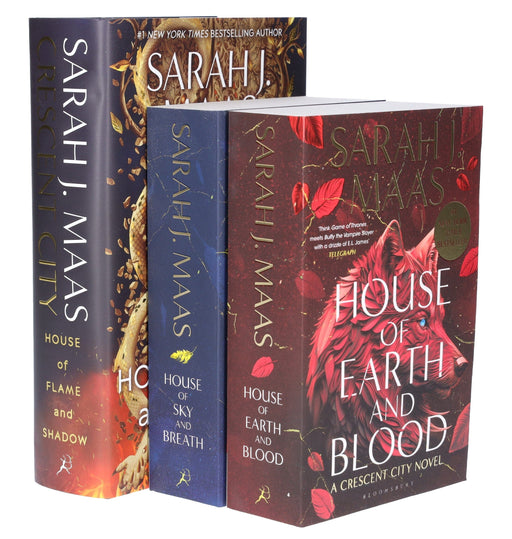 Crescent City Series by Sarah J. Maas: 3 Books Collection Set - Fiction - Paperback/Hardback