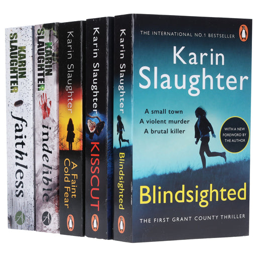 Grant County Series (Book 1-5) by Karin Slaughter 5 Books Collection Set - Fiction - Paperback