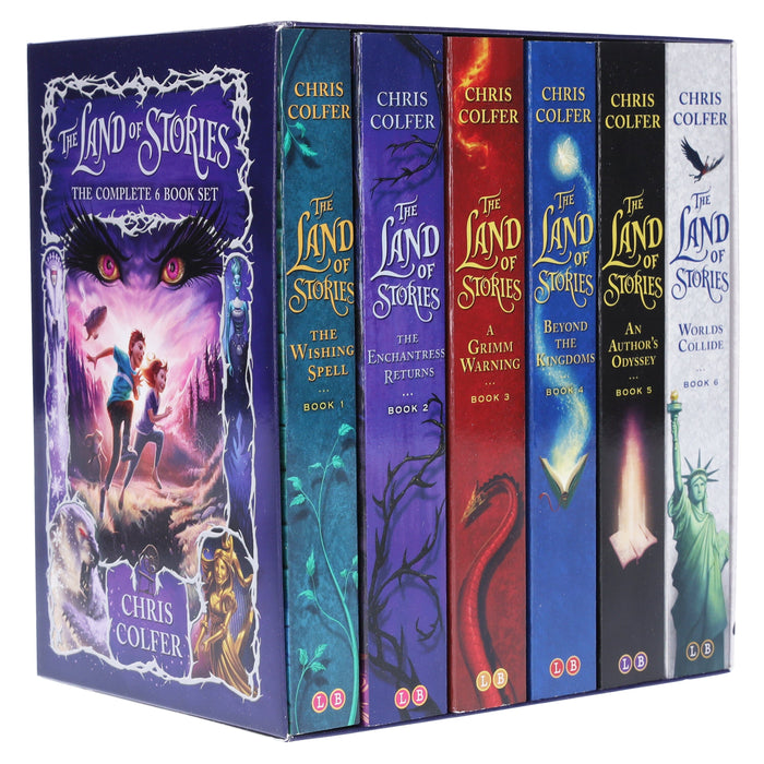 The Land of Stories Series by Chris Colfer: 6 Books Collection Set - Ages 6-11 - Paperback