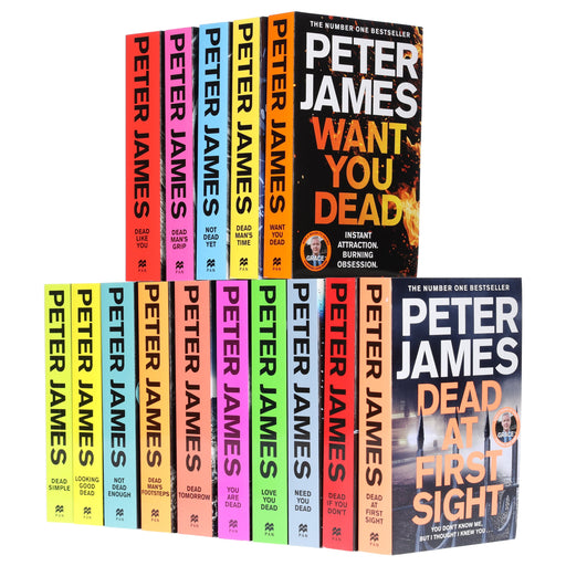Roy Grace Series By Peter James (Book 1-15) Collection 15 Books Set - Fiction - Paperback