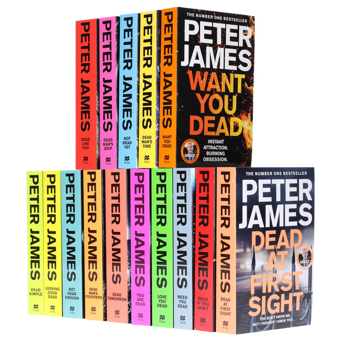 Roy Grace Series By Peter James (Book 1-15) Collection 15 Books Set - Fiction - Paperback