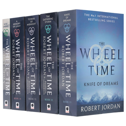 The Wheel of Time by Robert Jordan: Books 11-14 & New Spring Collection Set - Fiction - Paperback
