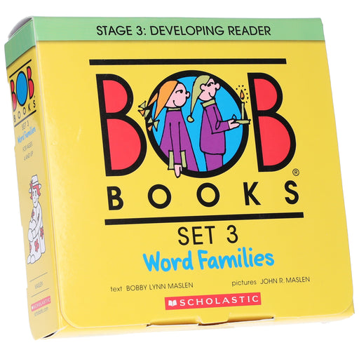 Bob Books Set 3: Word Families (Stage 3: Developing Reader) 10 Books Collection Set - Ages 4+ - Paperback