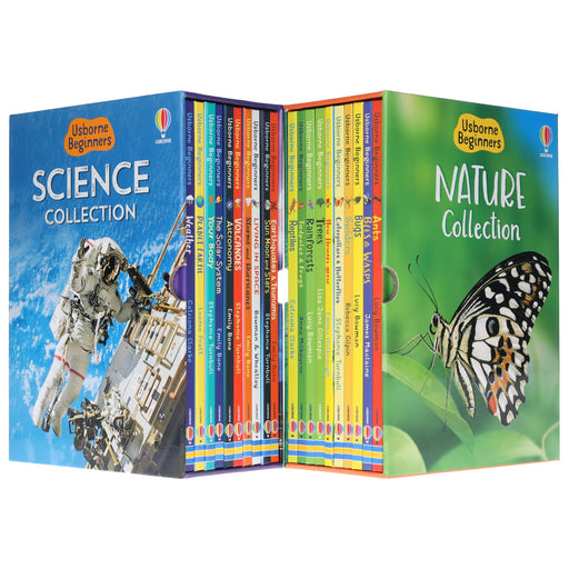 Usborne Beginners Series 20 Books Collection Box Set (Nature & Science) - Ages 4-10 - Hardback