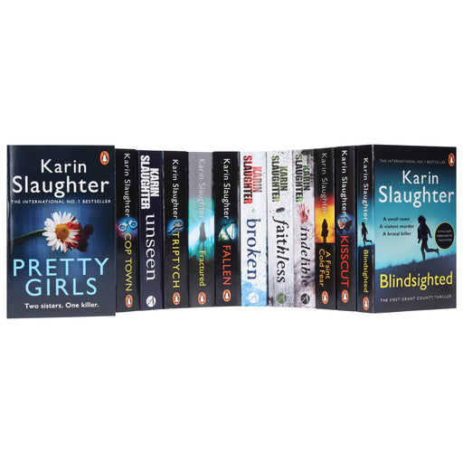 Karin Slaughter Will Trent and Grant County Series 12 Books Collection Set - Fiction - Paperback