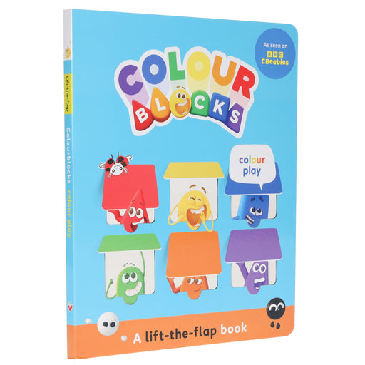 Colourblocks Colour Play: A Lift-the-Flap Book By Sweet Cherry Publishing - Ages 3-5 - Board book