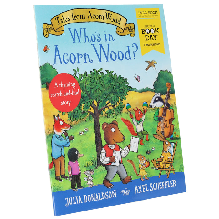 Tales from Acorn Wood: Who's in Acorn Wood? Mini Book By Julia Donaldson World Book Day 2025 - Ages 3-7 - Paperback