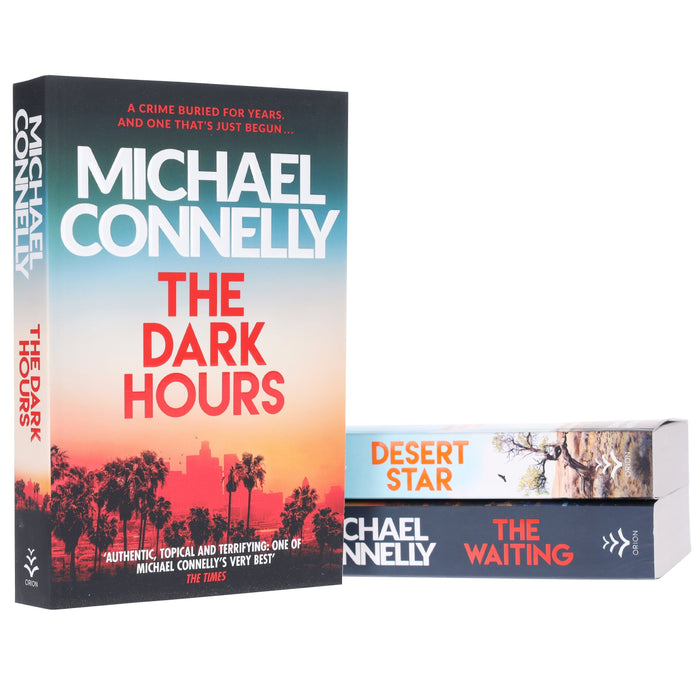 Renee Ballard and Harry Bosch Thriller (Book 4-6) by Michael Connelly 3 Books Collection Set - Fiction - Paperback