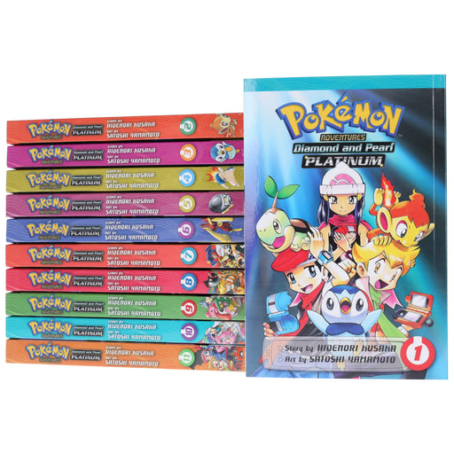 Pokemon Adventures Diamond & Pearl/Platinum Vol. 1-11 Box Set By Hidenori Kusaka - 7+ - Paperback
