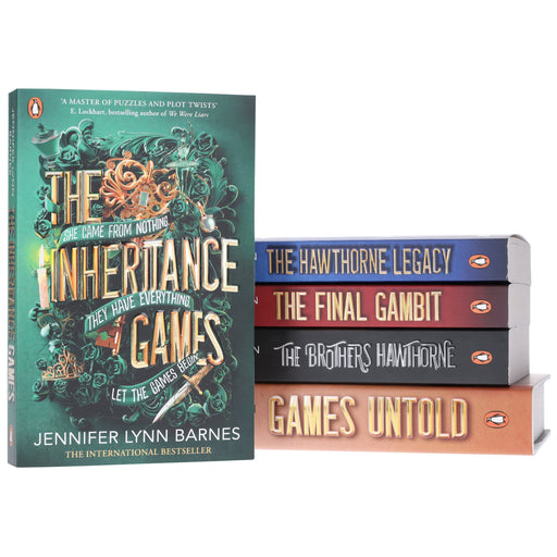 The Inheritance Games Series By Jennifer Lynn Barnes: 5 Books Collection Set - Ages 12-17 - Paperback/Hardback
