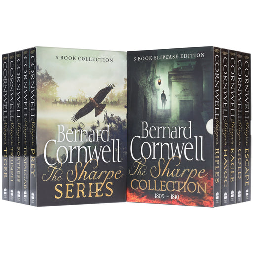 Sharpe by Bernard Cornwell 10 Books Collection Set - Fiction - Paperback