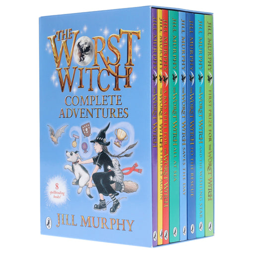 Worst Witch Series By Jill Murphy: Complete 8 Books Collection Box Set - Ages 7-12 - Paperback