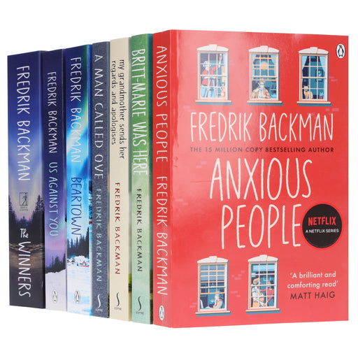 Fredrik Backman 7 Books Collection Set - Fiction - Paperback