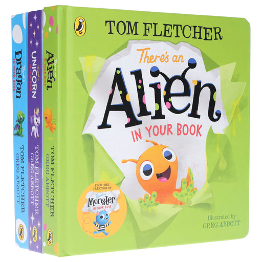 Who's In Your Book? Series By Tom Fletcher: 3 Books Collection Set - Ages 2-5 - Board Book