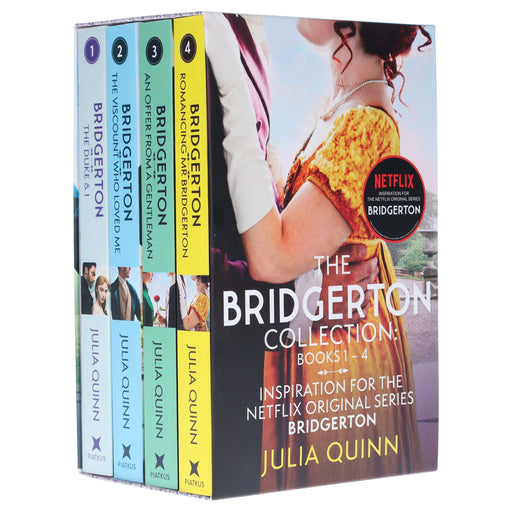 The Bridgerton Series by Julia Quinn Books 1-4 Collection 4 Books Set - Fiction - Paperback