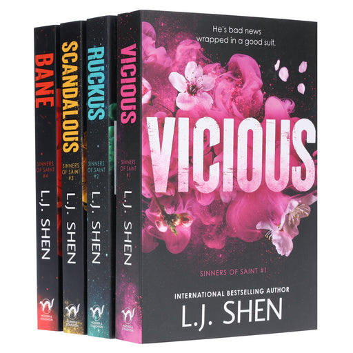 Sinners of Saint Series by L.J. Shen 4 Books Collection Set - Fiction - Paperback