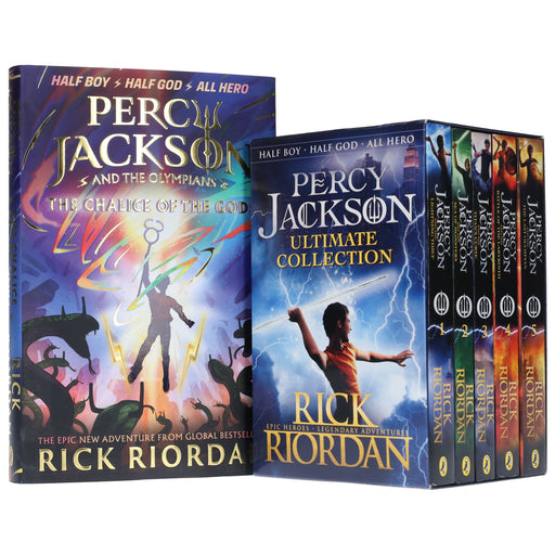 Percy Jackson by Rick Riordan 6 Books Collection Set - Ages 9-14 - Paperback/Hardback