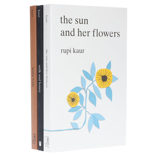 Rupi Kaur 3 Poetry Books Collection Set (Home Body, Milk and Honey & The Sun and Her Flowers) - Non-Fiction - Paperback