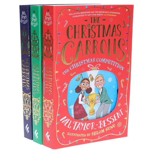 The Christmas Carrolls Series By Mel Taylor-Bessent 3 Books Collection Set - Ages 8-12 - Paperback