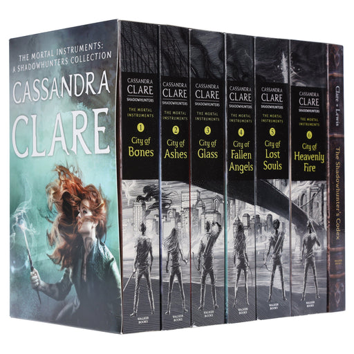 Shadowhunters by Cassandra Clare - The Mortal Instruments 7 Books Box Set - Ages 14+ - Paperback