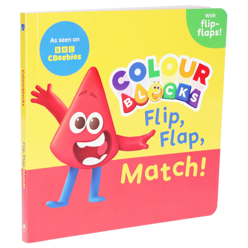 Colourblocks Flip, Flap, Match! by Sweet Cherry Publishing - Ages 3-6 - Board Book