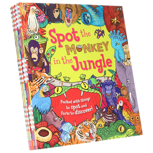 Spot & Facts To Discover By Alexandra Koken 10 Picture Books Children Collection Set - Paperback -Age 4-7