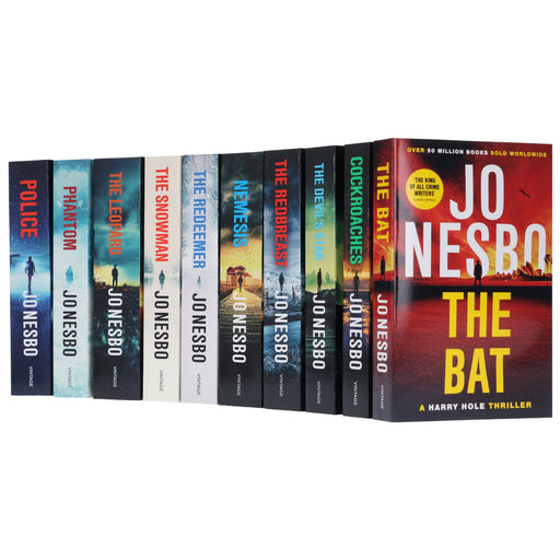 Harry Hole Series (Book 1-10) By Jo Nesbo: 10 Books Collection Set - Fiction - Paperback