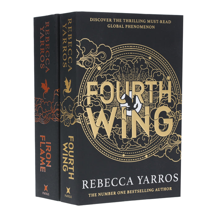 Fourth Wing - The Empyrean Series by Rebecca Yarros 2 Books Collection Set - Fiction - Paperback