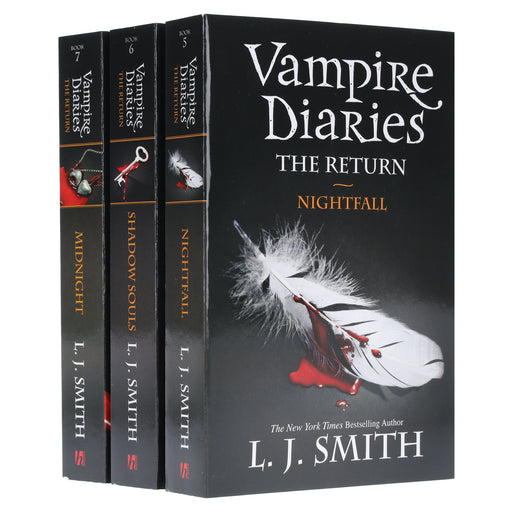 Vampire Diaries The Return Series-2 By L J Smith Book 5 To 7 Collection 3 Books Set - Ages 12-17 - Paperback