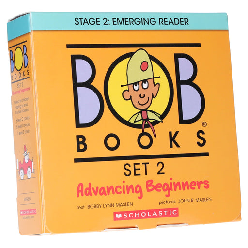 Bob Books Set 2: Advancing Beginners (Stage 2: Emerging Reader) 12 Books Collection Set - Ages 4+ - Paperback