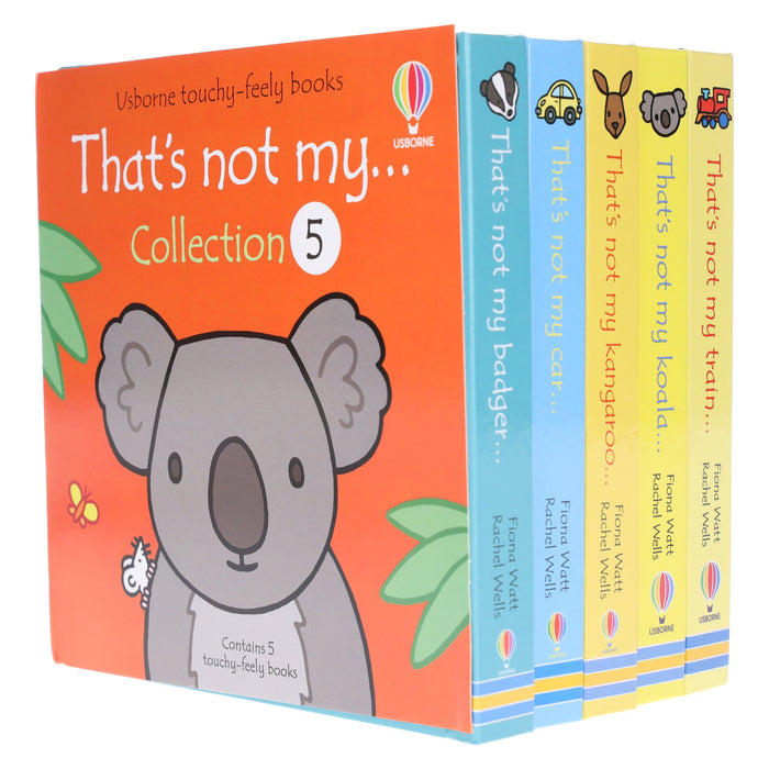 Usborne touchy feely books: That's not my... Collection 5: 5 Books Set - Ages 0-3 - Board Book