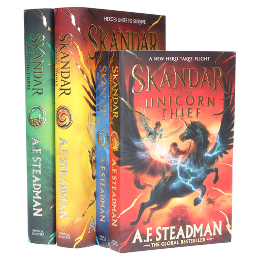 Skandar Series By A.F. Steadman 4 Books Collection Set - Ages 9-12 - Paperback/Hardback