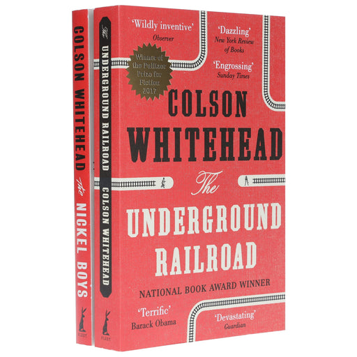 Colson Whitehead 2 Books Collection Set - Fiction - Paperback