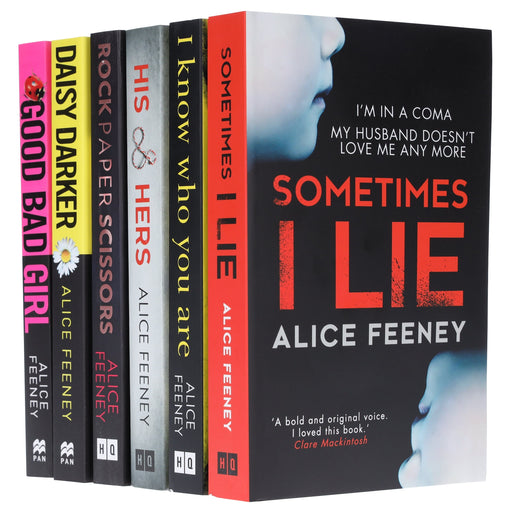 Alice Feeney 6 Books Collection Set - Fiction - Paperback