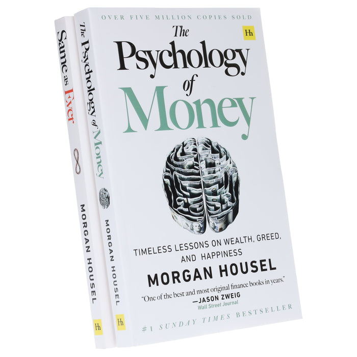 Same as Ever & The Psychology Of Money by Morgan Housel 2 Books Collection Set - Non Fiction - Paperback